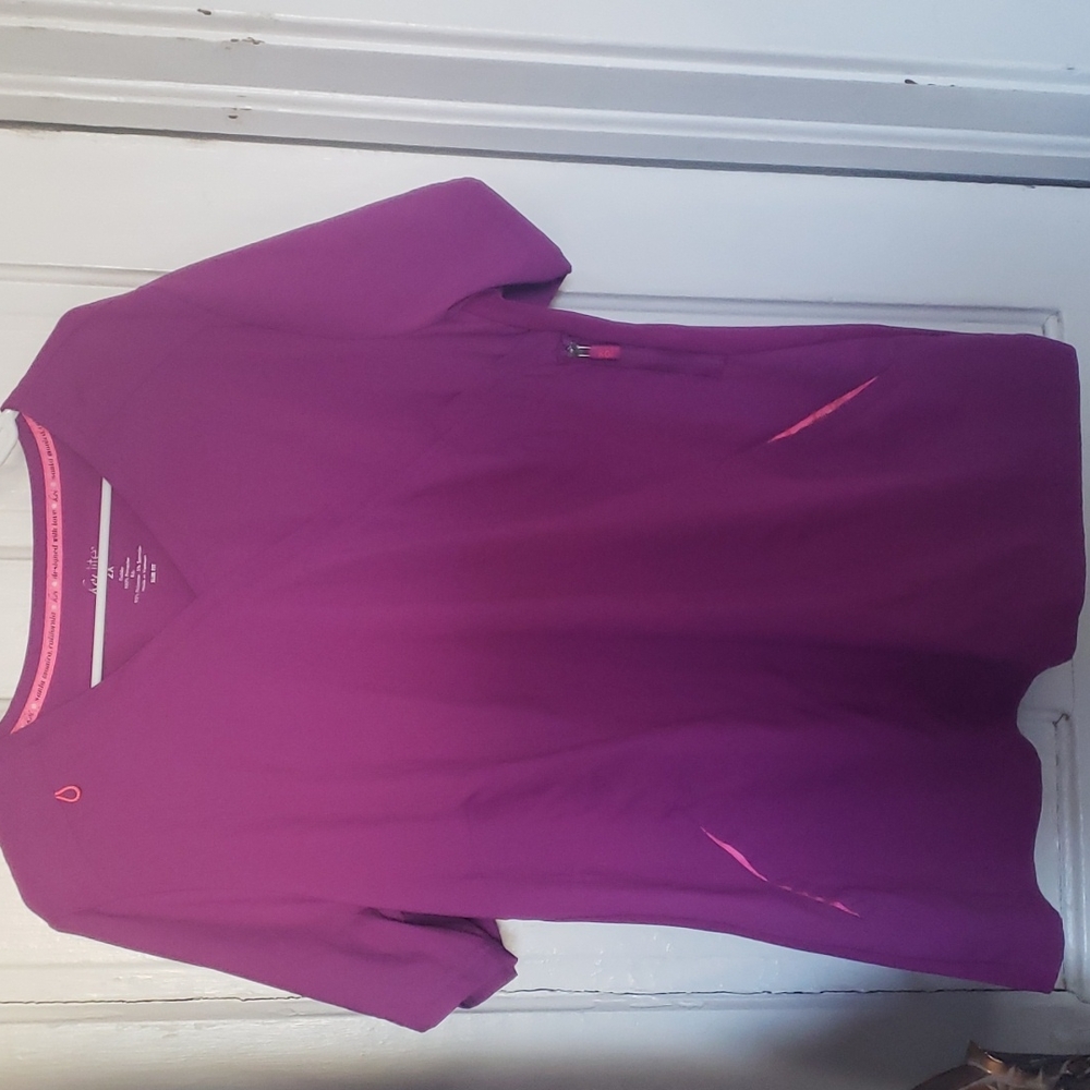 Koi Scrub top